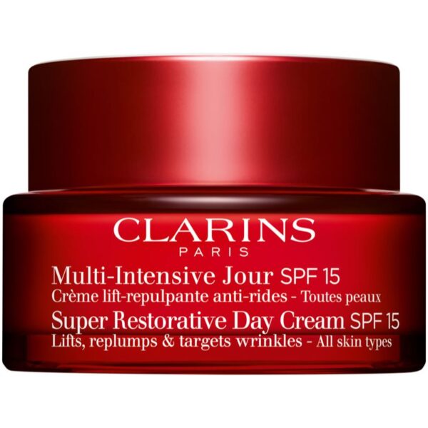 Clarins Super Restorative Day Cream SPF 15 crema de zi pentru toate tipurile de ten SPF 15 50 ml-ro