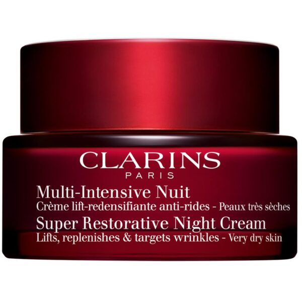 Clarins Super Restorative Night Cream crema de noapte uscata si foarte uscata 50 ml-Țena
