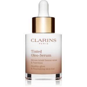 Clarins Tinted Oleo-Serum ser ulei pentru uniformizarea nuantei tenului culoare 02