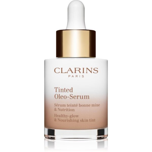 Clarins Tinted Oleo-Serum ser ulei pentru uniformizarea nuantei tenului culoare 02