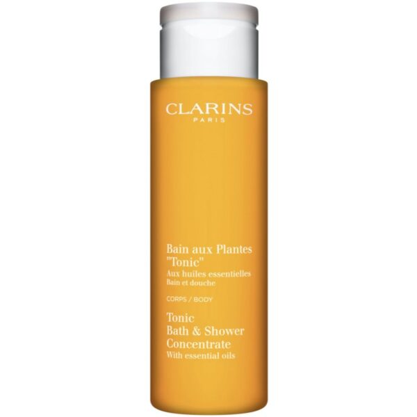 Clarins Tonic Bath & Shower Concentrate gel de dus si baie cu uleiuri esentiale 200 ml-Țena