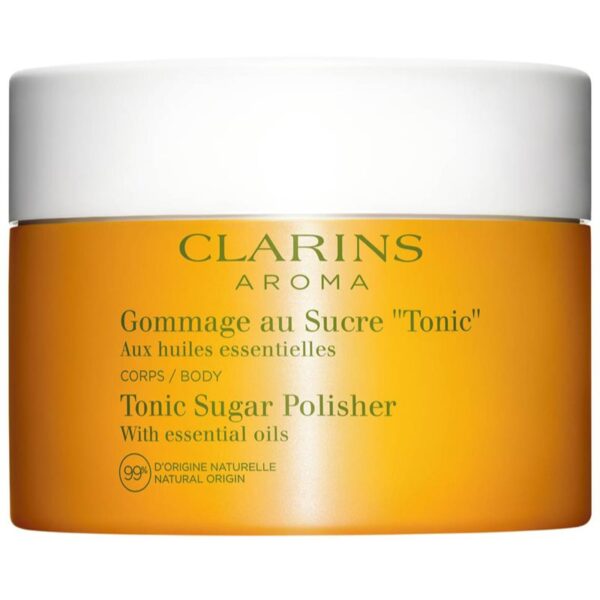 Clarins Tonic Sugar Polisher exfoliant iluminator cu efect revitalizant 250 g-ro