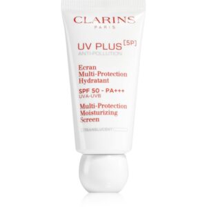 Clarins UV PLUS [5P] Anti-Pollution Translucent Cremă multifuncțională hidratant SPF 50 30 ml-ro