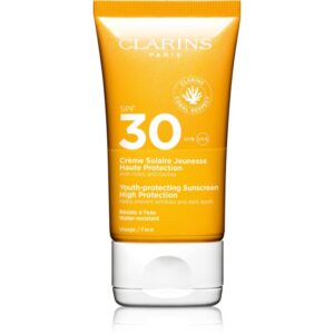 Clarins Youth-Protecting Sunscreen High Protection crema de soare pentru fata SPF 30 50 ml-ro