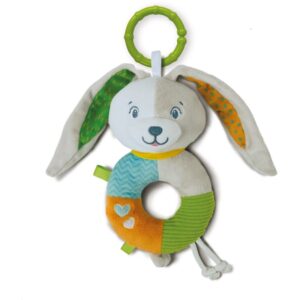 Clementoni Baby Lovely Soft Bunny Rattle jucărie zornăitoare 1 buc-ro