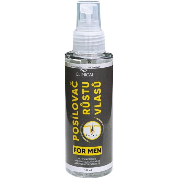 Clinical Hair growth booster FOR MEN ingrijire par pentru parul subtiat 100 ml-ro