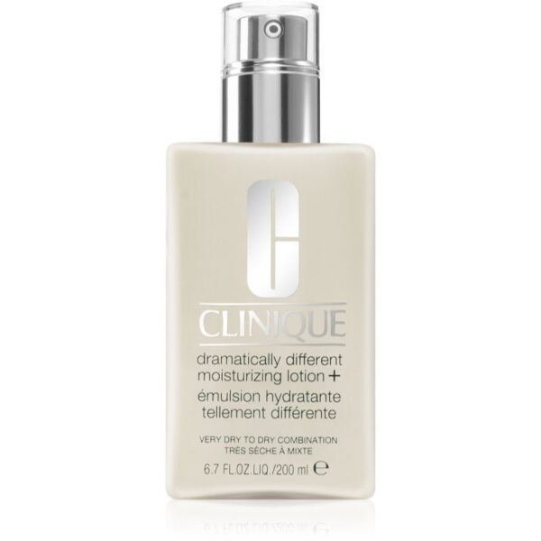 Clinique 3 Steps Dramatically Different™ Moisturizing Lotion+ emulsie hidratanta uscata si foarte uscata 200 ml-ro