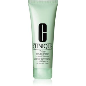 Clinique 7 Day Scrub Cream Rinse-Off Formula exfoliant de curățare pentru utilizarea de zi cu zi 100 ml-ro