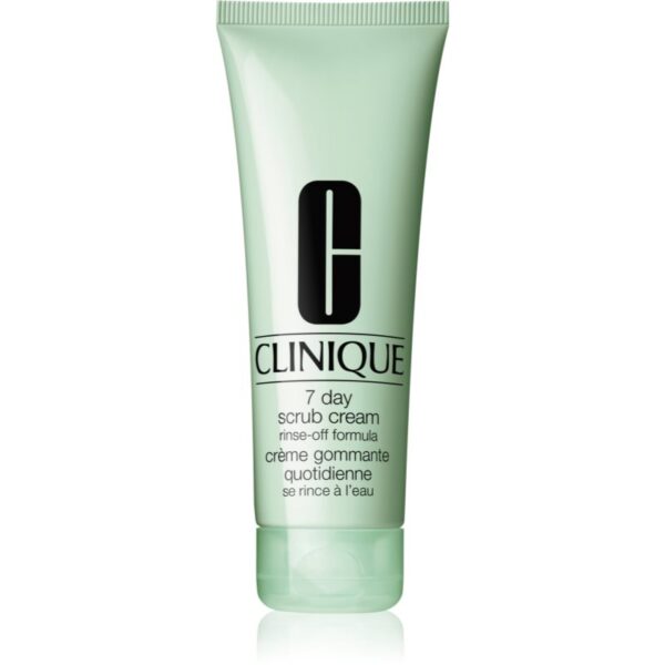 Clinique 7 Day Scrub Cream Rinse-Off Formula exfoliant de curățare pentru utilizarea de zi cu zi 100 ml-ro