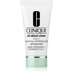 Clinique All About Clean 2-in-1 Cleansing + Exfoliating Jelly gel exfoliant de curatare 150 ml-Țena