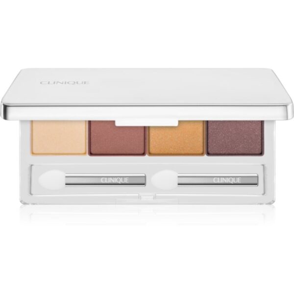 Clinique All About Shadow™ Quad paletă cu farduri de ochi culoare Morning Java - Shimmer 3