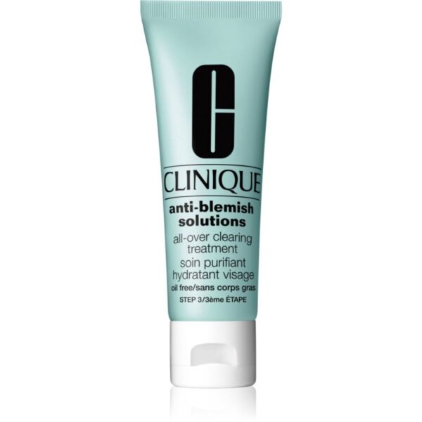 Clinique Anti-Blemish Solutions™ All-Over Clearing Treatment cremă hidratantă pentru ten acneic 50 ml-ro