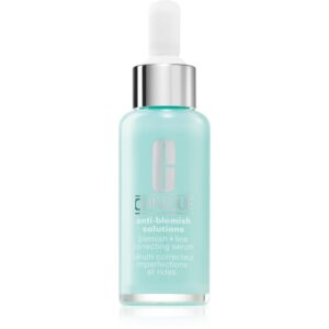 Clinique Anti-Blemish Solutions™ Anti-blemish + Line Correcting Serum ser pentru uniformizare pentru ten acneic 30 ml-Țena