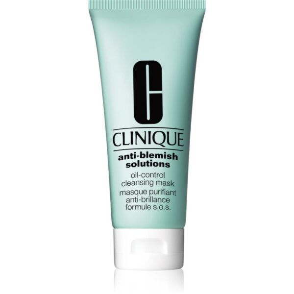 Clinique Anti-Blemish Solutions™ Oil-Control Cleansing Mask masca pentru ten gras și mixt 100 ml-ro