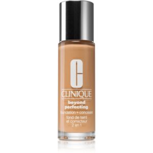 Clinique Beyond Perfecting™ Foundation + Concealer make-up si corector 2 in 1 culoare 14 Vanilla 30 ml-Țena