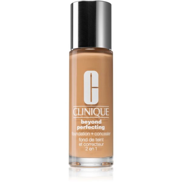 Clinique Beyond Perfecting™ Foundation + Concealer make-up si corector 2 in 1 culoare 14 Vanilla 30 ml-Țena