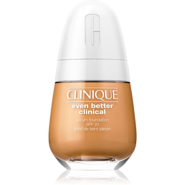 Clinique Even Better Clinical Serum Foundation SPF 20 machiaj de îngrijire SPF 20 culoare WN 112 Ginger 30 ml-Țena