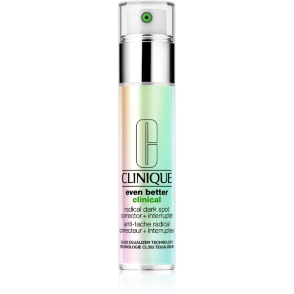 Clinique Even Better Clinical™ Radical Dark Spot Corrector + Interrupter ser cu efect iluminator impotriva petelor 30 ml-Țena