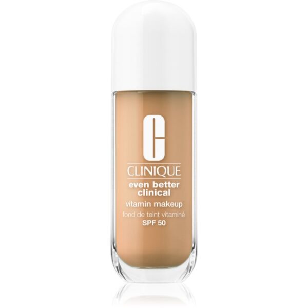 Clinique Even Better™ Vitamin Makeup fond de ten lichid SPF 50 culoare Light Medium Cool 4 30 ml-Țena