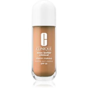 Clinique Even Better™ Vitamin Makeup fond de ten lichid SPF 50 culoare Medium Cool 4 30 ml-Țena