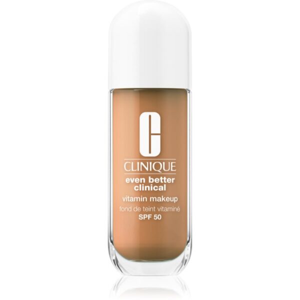 Clinique Even Better™ Vitamin Makeup fond de ten lichid SPF 50 culoare Medium Cool 4 30 ml-Țena