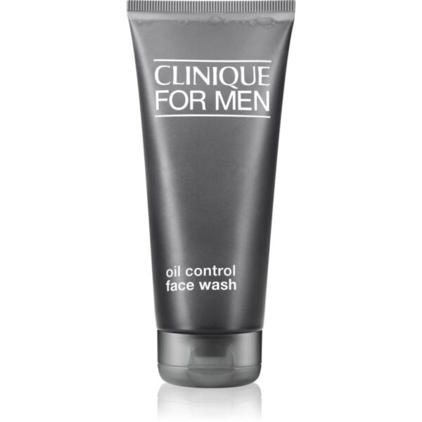Clinique For Men™ Oil Control Face Wash gel de curățare pentru piele normala si grasa 200 ml-Țena