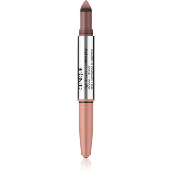 Clinique High Impact Shadow Play™ Shadow & Definer creion pentru ochi duo culoare Rose +Truffles 1.9 g-Țena
