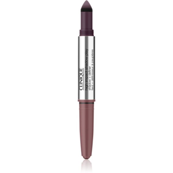 Clinique High Impact Shadow Play™ Shadow & Definer creion pentru ochi duo culoare Royal Couple 1