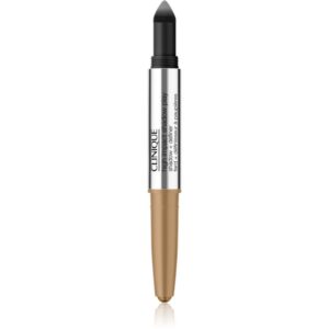 Clinique High Impact Shadow Play™ Shadow & Definer creion pentru ochi duo culoare Sparkling wine + Caviar 1.9 g-ro