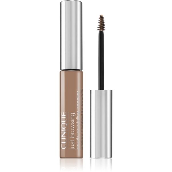 Clinique Just Browsing Brush-On Styling Mousse gel pentru sprancene culoare Blonde 2 ml-Țena