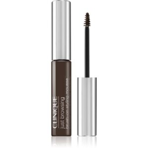 Clinique Just Browsing Brush-On Styling Mousse gel pentru sprancene culoare Deep Brown 2 ml-Țena