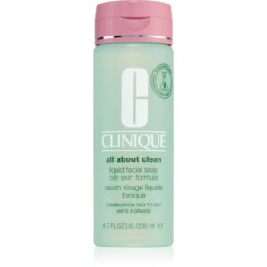 Clinique Liquid Facial Soap Oily Skin Formula săpun lichid pentru ten gras și mixt 200 ml-ro