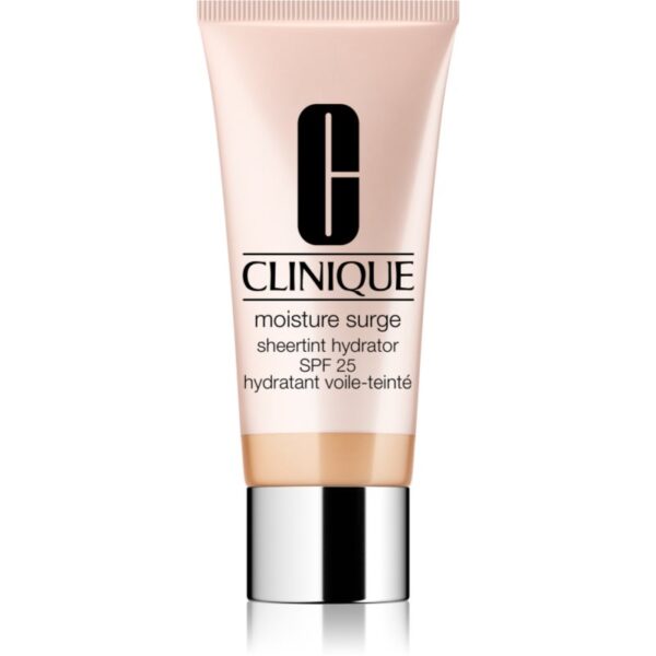 Clinique Moisture Surge™ Sheertint Hydrator SPF 25 cremă hidratantă nuanțatoare SPF 25 culoare Universal Light 40 ml-ro