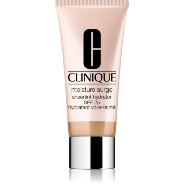 Clinique Moisture Surge™ Sheertint Hydrator SPF 25 cremă hidratantă nuanțatoare SPF 25 culoare Universal Very Light 40 ml-ro