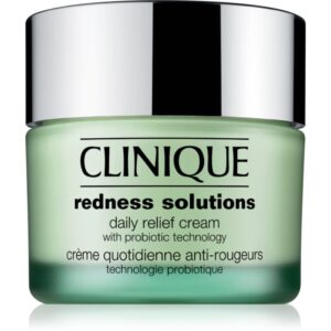 Clinique Redness Solutions Daily Relief Cream With Microbiome Technology crema de zi cu efect calmant 50 ml-Țena