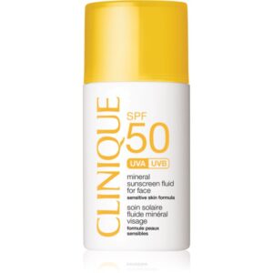 Clinique Sun SPF 50 Mineral Sunscreen Fluid For Face fluid mineral cu protecție solară SPF 50 30 ml-ro