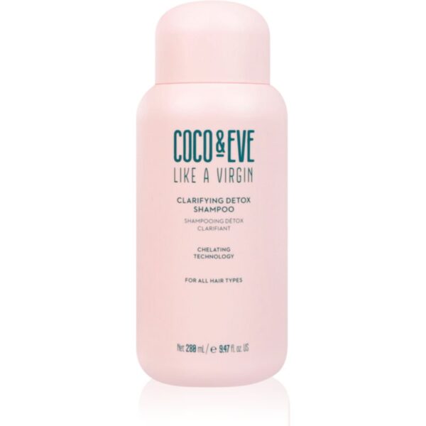Coco & Eve Like A Virgin Clarifying Detox Shampoo curatarea profunda a scalpului cu efect detoxifiant 280 ml-ro