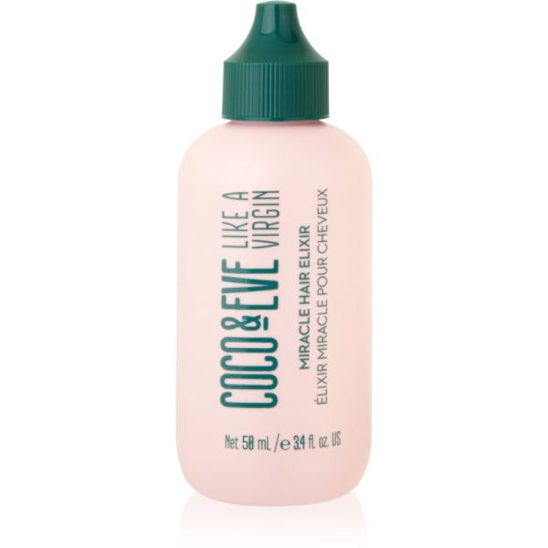 Coco & Eve Like A Virgin Miracle Hair Elixir elixir leave-in pentru un par stralucitor si catifelat 50 ml-ro