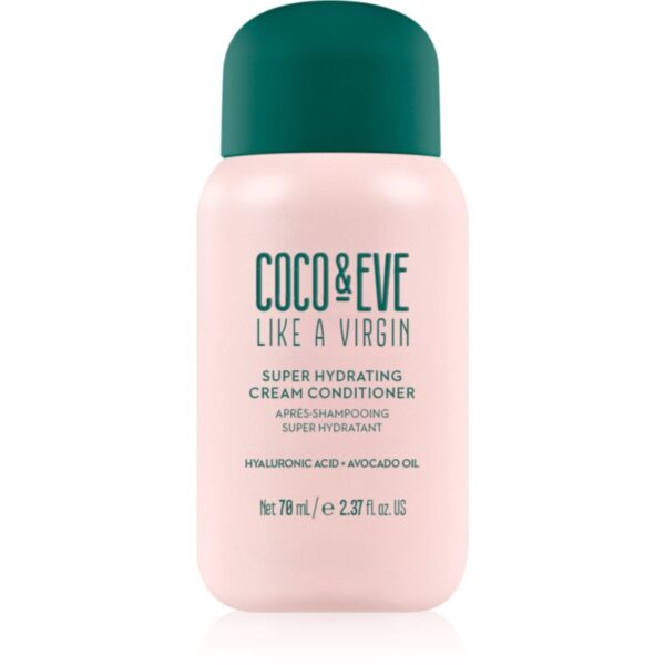 Coco & Eve Like A Virgin Super Hydrating Cream Conditioner balsam hidratant pentru un par stralucitor si catifelat 70 ml-ro