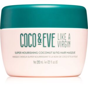 Coco & Eve Like A Virgin Super Nourishing Coconut & Fig Hair Masque mască hrănitoare profundă pentru un par stralucitor si catifelat 212 ml-Țena
