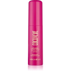 Coco & Eve Sunny Honey Anti-Aging Tanning Serum ser autobronzant pentru fata 30 ml-ro