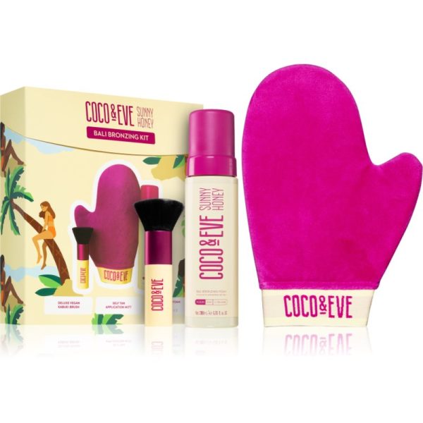 Coco & Eve Sunny Honey Bali Bronzing Kit set pentru un bronz perfect Medium-ro