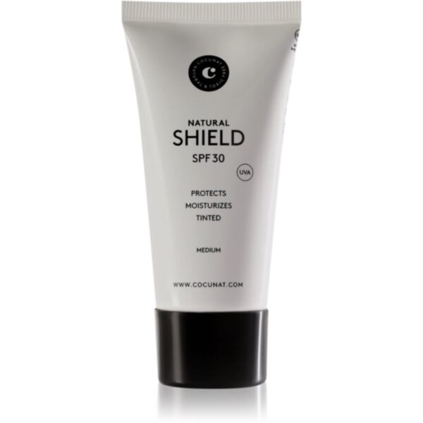 Cocunat Natural Shield crema de fata cu efect de protectie SPF 30 50 ml-Țena