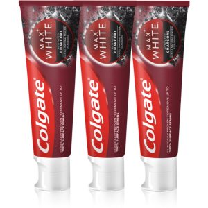 Colgate Max White Charcoal pasta de dinti pentru albire 3 x 75 ml-Țena