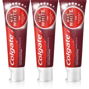 Colgate Max White One pasta de dinti pentru albire 3x75 ml-Țena