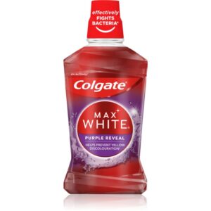 Colgate Max White Purple Reveal apa de gura pentru albire 500 ml-ro