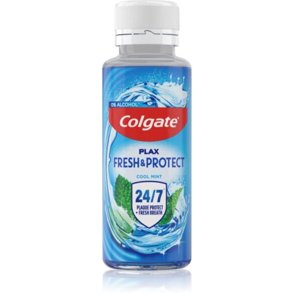 Colgate Plax Cool Mint apă de gură pe bază de plante 100 ml-Țena