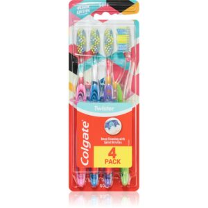 Colgate Twister Design Edition perie de dinti 4 buc-Țena