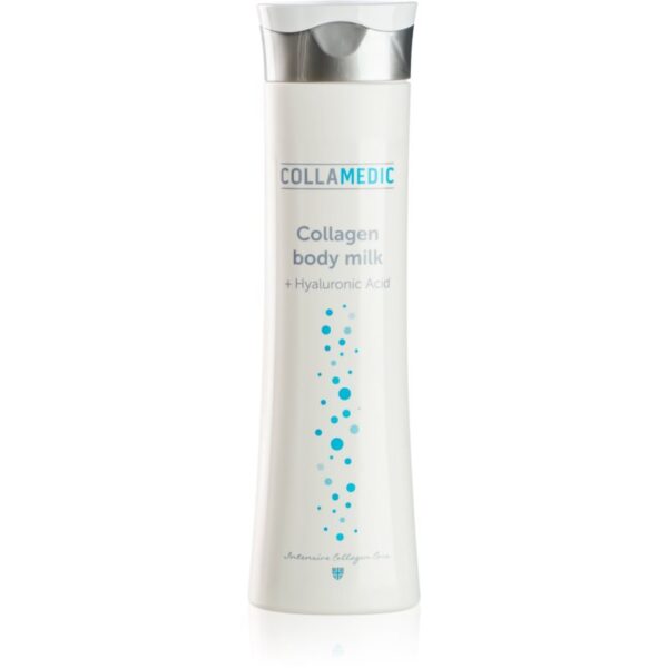 Collamedic Collagen body milk lotiune de corp pentru fermitate cu acid hialuronic 300 ml-ro