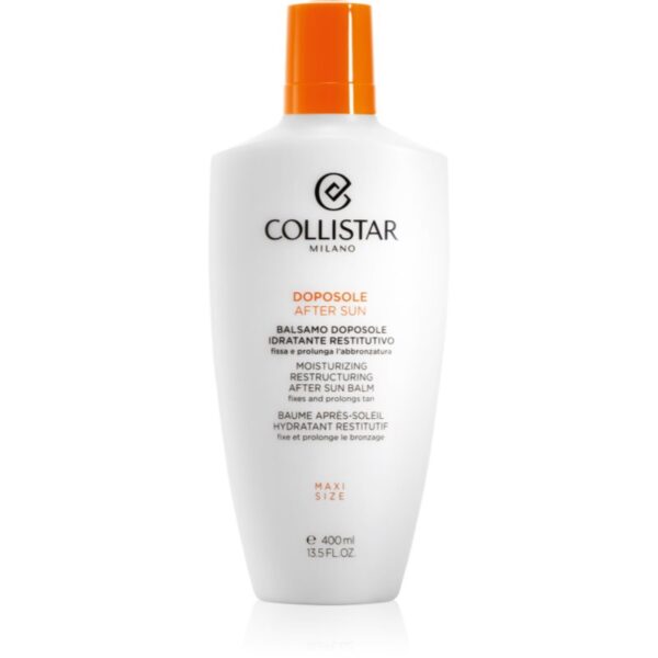 Collistar After Sun Moisturizing Restructuring After Sun Balm balsam pentru corp dupa expunerea la soare 400 ml-Țena
